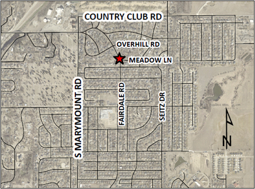 UTILITY CONSTRUCTION NOTICE - FAIRDALE RD AND MEADOW LN - News Image